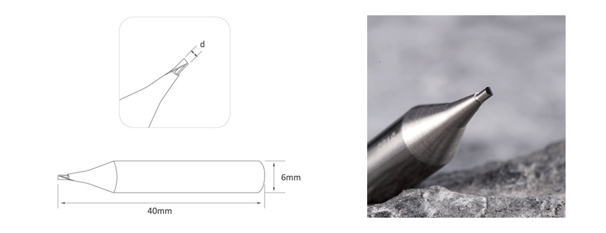 carbide single-edge end mill cutter raise qinghong