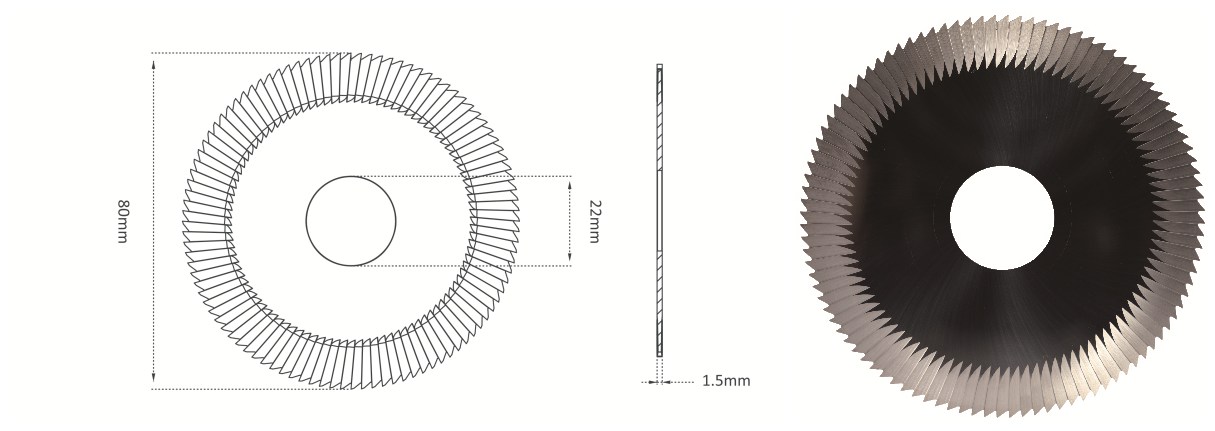 φ80x1.5xφ22