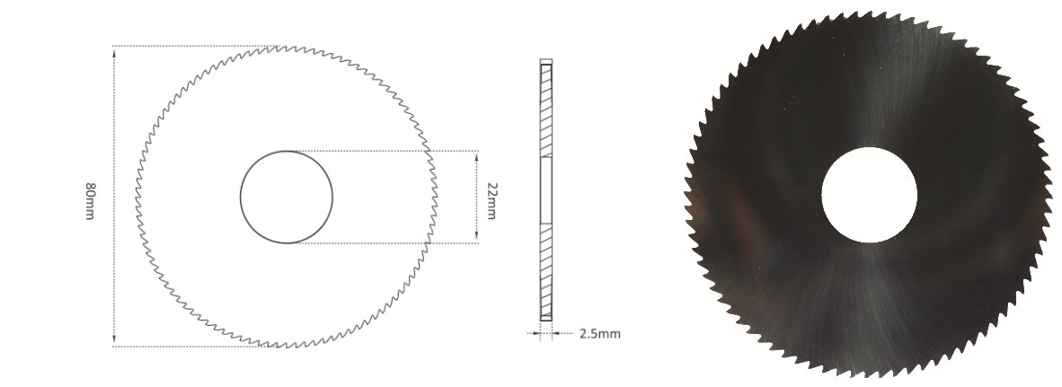 φ80x2.5xφ22