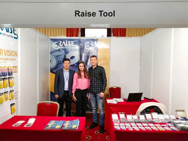 RAISE KEY CUTTER participates in the exhibitions of Europe in 2019